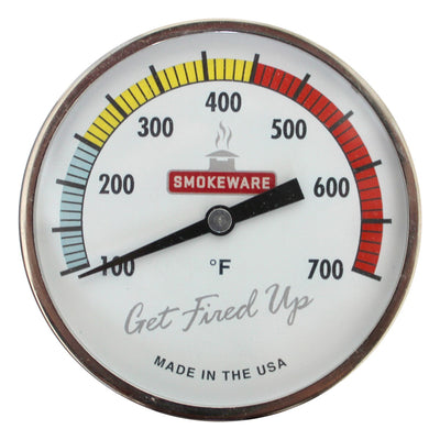 Multi-Colored Dial Temperature Gauge Thermometer Smoke BBQ Grill