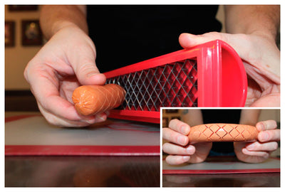 SLOTDOG® Hot Dog Slicing Tool - Pimp My Grill